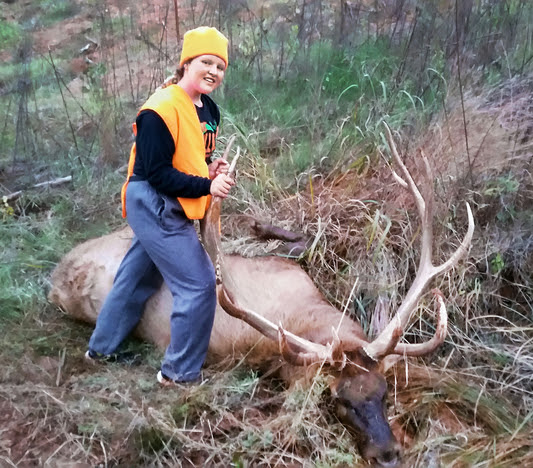 Girls First Elk Hunt Yields New Cy Curtis State Record Oklahoma Department Of Wildlife 3794